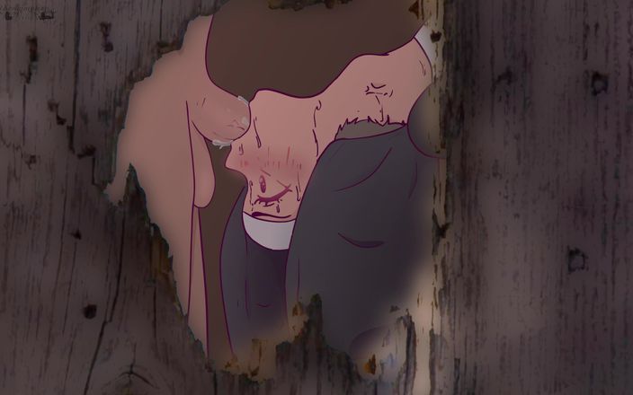 DsAnimation: A Nun Imagines Being Fucked in Front and Behind in...