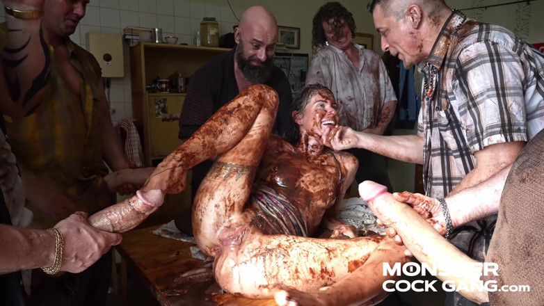 MonsterCockGang: Monster Cock Gang 7.5: Food Fight? No - Fucked Just Right