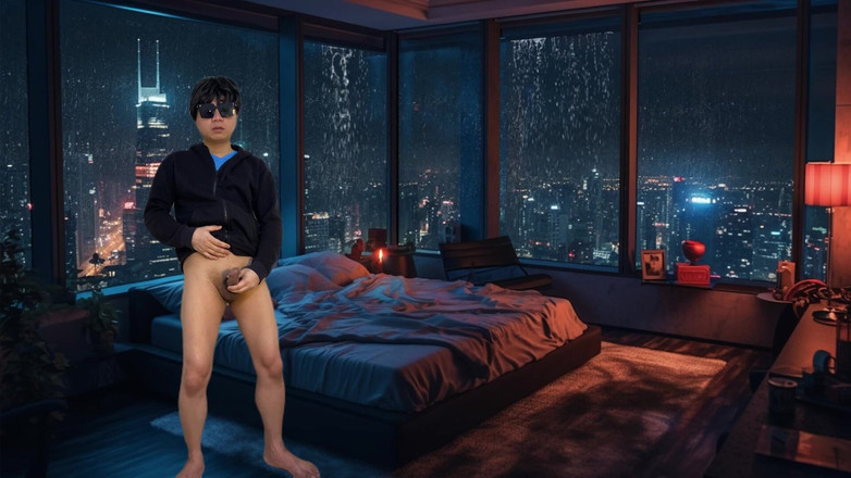 Great J: Sexuální touha pro sexy mechanika s velkým lahodným ptákem