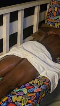 He Enjoyed While Getting a Deep Massage Sweetheart.