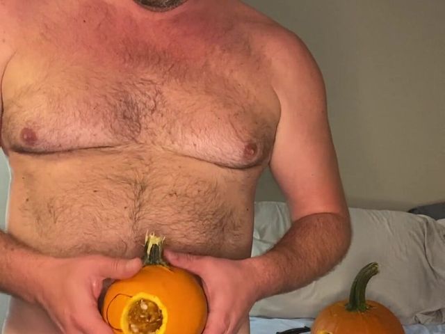 Pumpkin Fuck and Cum (Grant Acres)