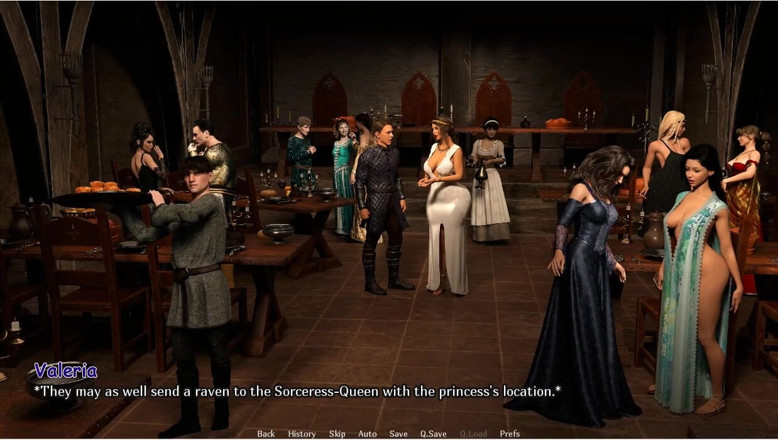 XXX Games Bunk: Valeria de Lastheir - gameplay - rollenspel - lesbisch baden