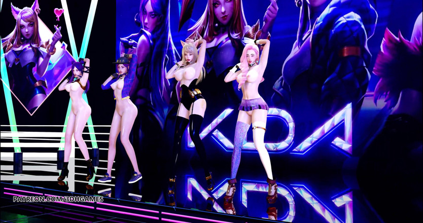 3D-Hentai Games: BLACKPINK - Forever young striptease 4K 60FPS