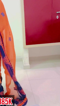 A Woman Suffering Without Her Husband Is Quenching Her Body's Heat Through Video Call