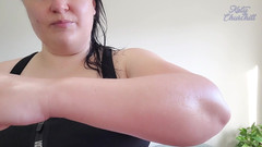 Katy Churchill: Super svettig efter gymmet