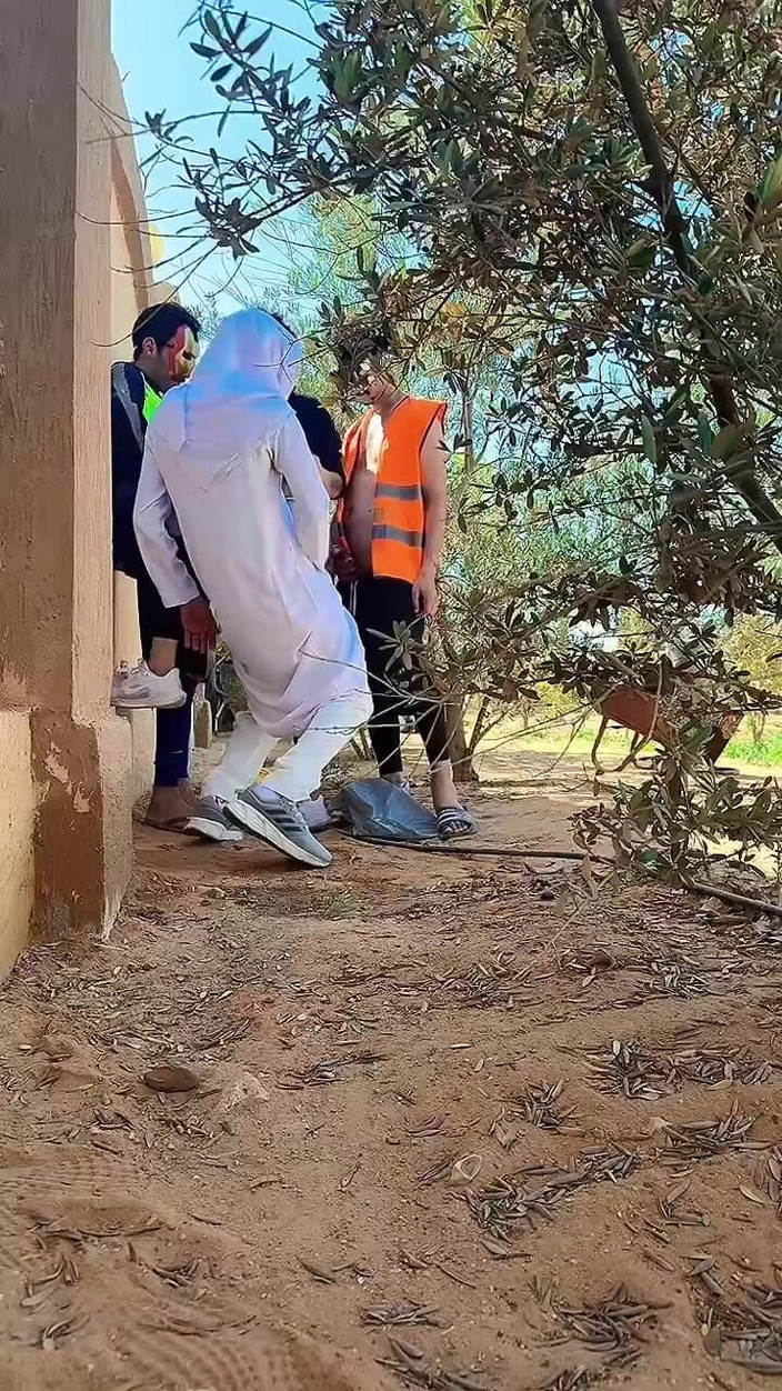 Arab gay sex: Orgia na świeżym powietrzu