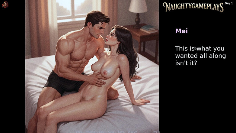 Naughty gameplays: Wife’s Dare (partie 01) Par Hot_scorpion - Un Couple Marié Baise - Jeu En 3D