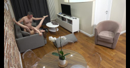 Dirty fantasy: Starzec nie mógł się oprzeć przyjemności ruchania swojej pasierbicy