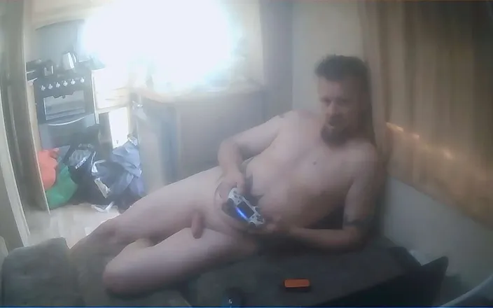 Oiled up: Playing and Masturbating