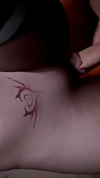 Sesso con  Montata succubus dai capelli rossi nel tempio della fertilità