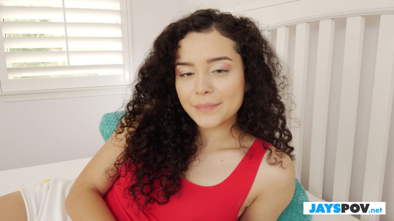 JAYS POV: Welcoming Sexy Latina Thalia Diaz to Porn