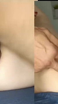Kocamın arkadaşının amım ve götümle oynamasına izin verdim