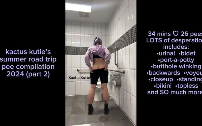 Kactus kutie: Letní road trip čůrání kompilace část 2
