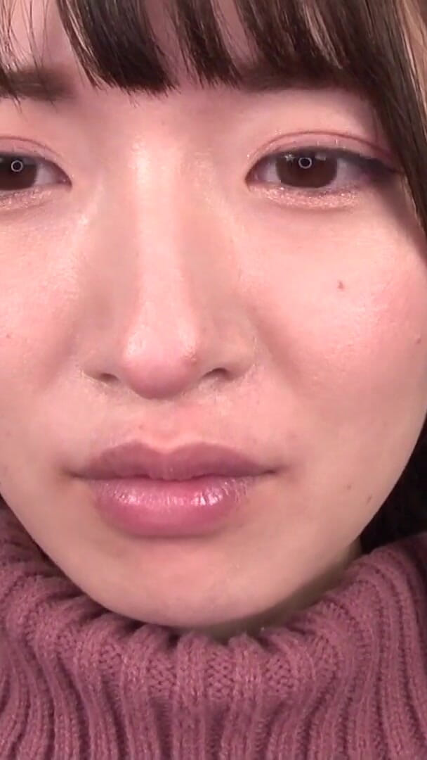 Japan Fetish Fusion: Mei Kamisaka îți linge fața - Fetiș pentru gură - Saliva japoneză