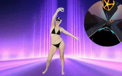 Part 1 of Week 4 - VR Dance Workout. My reaction skill is getting better.