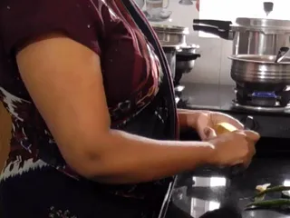 I Fucked Neighbor's Wife in Kitchen While She Cooking - Full Length Video After One Million Views