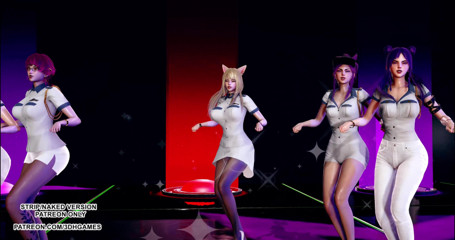 3D-Hentai Games: Itzy - Wannabe hot kpop dance KDA Ahri Akali Kaisa Evelynn...