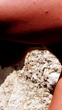 Horny Teen Fayna Ass Fucked by Step Dad on the Beach