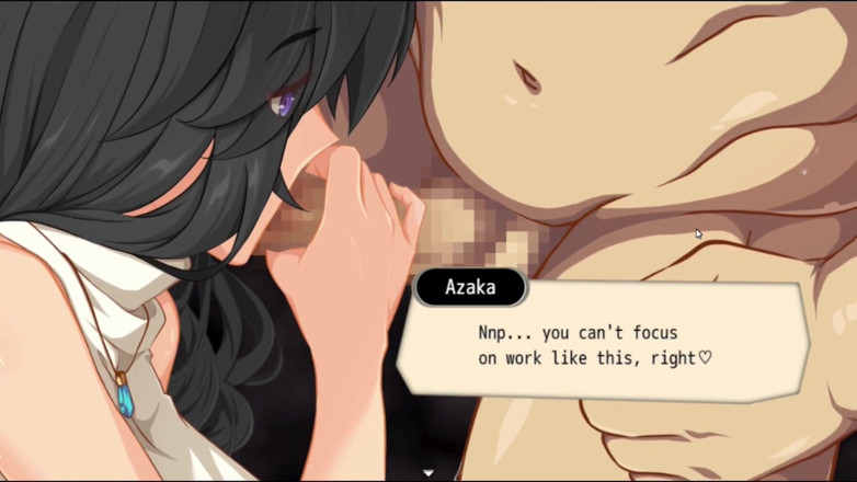 NSFWOtaku: Hentai hra - Umi No Le Ntr Story - GF Paizuri a...