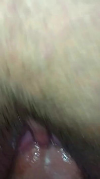 My New Girlfriend's Pussy Filled up with Cum