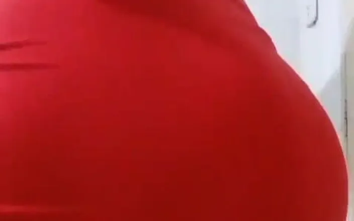 Rhaena: Passive Sissy in Red Dress Lifts Her Skirt to Get...
