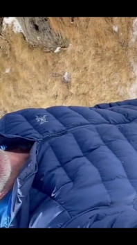 Guy Pissing While Skiing. Did You Get Outside?