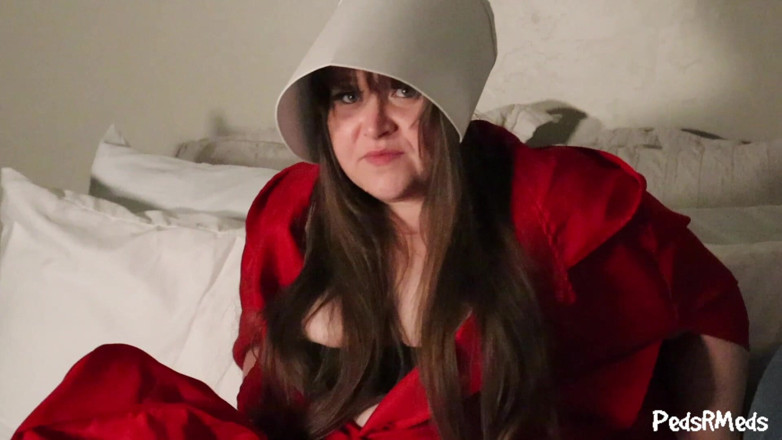 PedsRMeds: Little Miss Rya Handmaid Caught Masturbating