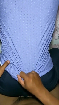 Pinay Teacher Enjoying Drilled by Her Student