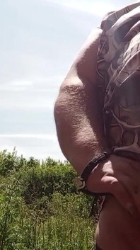 Jerking off Outside in Public