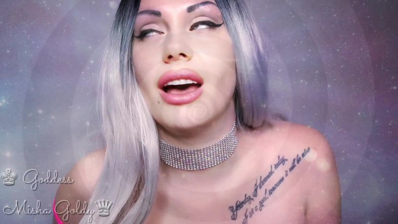Goddess Misha Goldy: Mesmerizing ASMR! What a good little bitch you can be...
