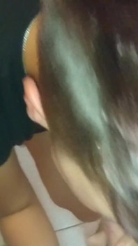 Cum in mouth after blowjob
