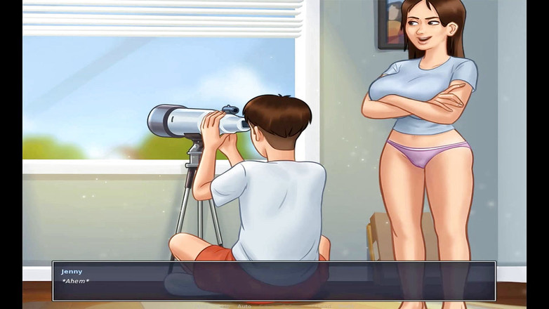 Hentai World: Saga di summertime - ho catturato il mio vicino amore di...