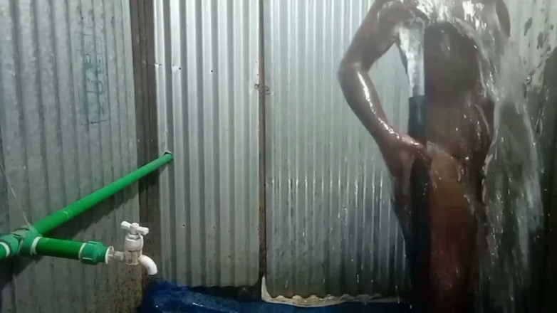 Gay sex video 1: Nudy Shower and Masturbate