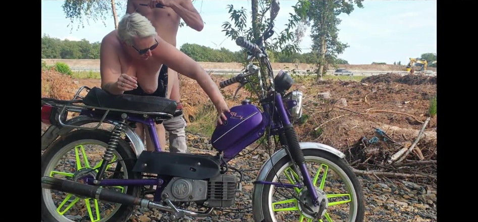 UserBitch1: Blowjob and Fuck in the Woods