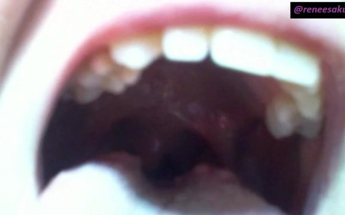 Renee Sakuya: Upclose Inside My Mouth