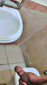 Mastervation en baño