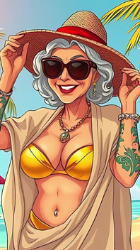 Flux Ai Cartoon Matures (non-nude)