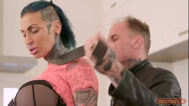 Magmafilm: Fake Tity Hardcore Tattoo Slut Gets It Good