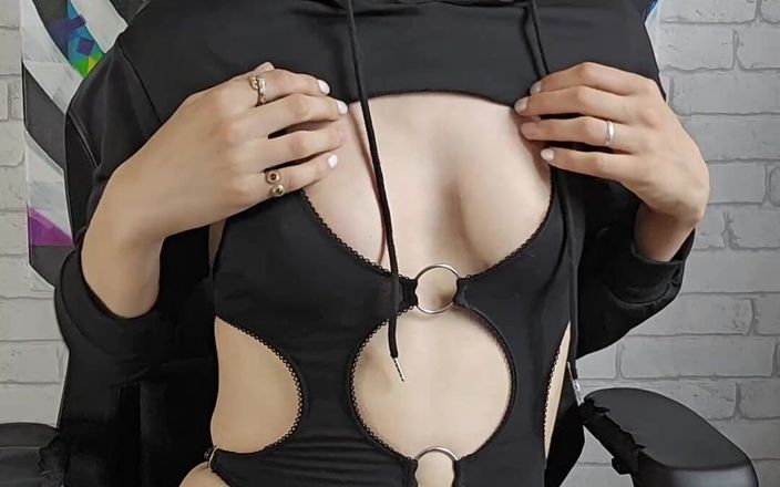 Melodyfluffington: Trans berambut merah yang cantik berdandan dan mengocok