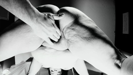 SexyNEBBW: Vier finger und eine nasse muschi (s &w)