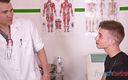 French twinks: Mladá pacientka vystavena krutému a mužnému doktorovi