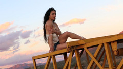 Pervy Studio: Imagens da sessão de fotos do pôr do sol