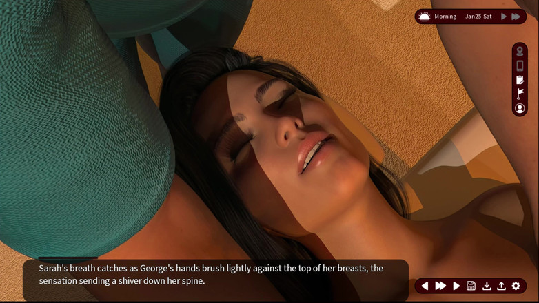 Johannes Gaming: Susurros de deseo 19 Sarah fue a un masaje