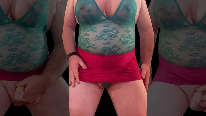 Greek cross lovers: Obývací pokoj a já stříkám