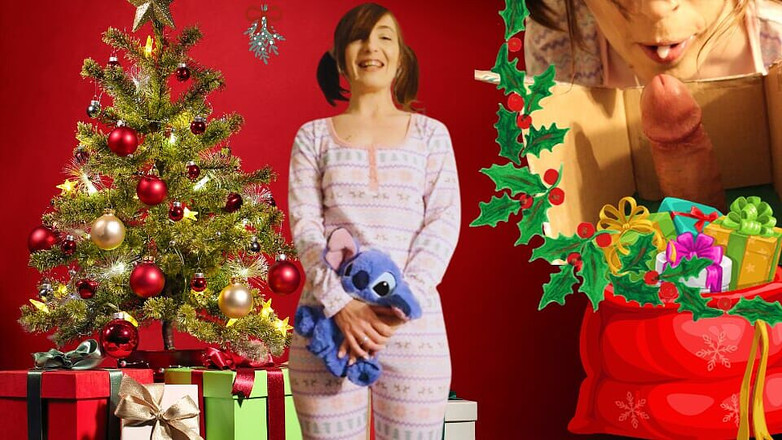 JessTonySquirts: Nevlastní otec má nejlepší dárek pro svou nevlastní dceru a...