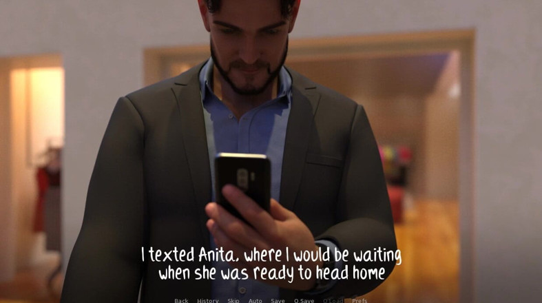 XXX Games Bunk: Anita's Discoveries - เกมเพลย์ - สวมบทบาท - anita หยอกล้อชายแก่ในห้าง