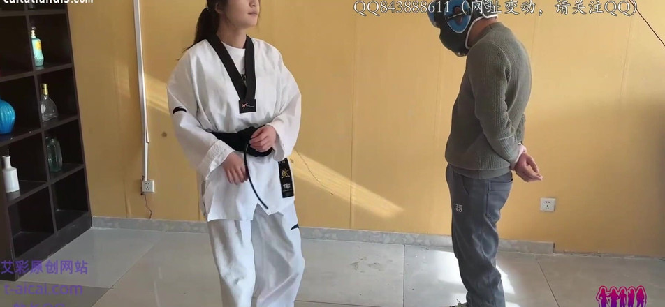 Giantess Domination: 176cm, 78kg Karate-freundin mächtiger tritt, runde 1