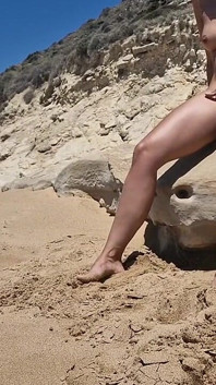 Stranger Approaches Naked Masturbating Woman and Helps Him with Handjob