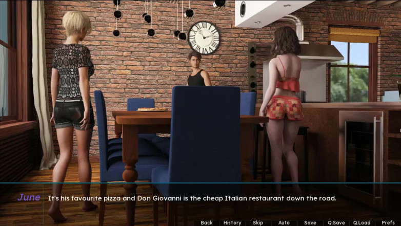 Visual Novels: Zomer geur deel 7 (vriendinroute)