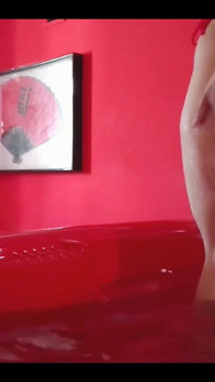 Big Ass Latina Kath in the Jacuzzi!!! Full Video on Sheer/red